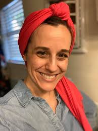 Go from cute headband to practical face cover in a flash with this bright  pink Carmen scarf! It's 100% viscose, made in India, helps kids go to  school, AND this is the