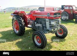 Massey Ferguson 165 Tractor at the Royal Manx Agricultural Show Stock Photo 