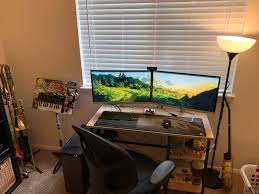 Tiny Desk Battlestation In My First Apartment Battlestations