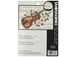 Go cross stitch crazy with our huge selection of free cross stitch patterns! Dimensions Cross Stitch Kit 7x5 Music Is Harmony Createforless