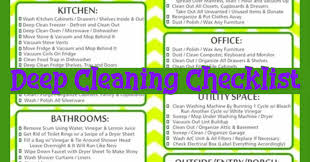 With the right techniques and puracy natural. Deep Cleaning Checklist Free Printable Room By Room Deep Cleaning Checklist