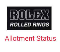 Maybe you would like to learn more about one of these? Rolex Rings Ipo Allotment Status Linkintime Out Direct Links To Check Allotment Status Indreport Com