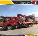 Hydraulic Aerial Cage Aerial Working Platform Truck Mounted High-Altitude  Operation Manlift Aerial Work Truck