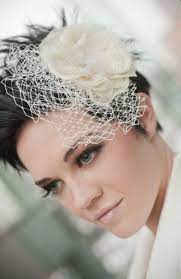 40 Best Short Wedding Hairstyles That Make You Say Wow Short Wedding Hair Hats For Short Hair Short Hair Styles