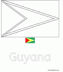 En nuestro pais la nueva ley de educacion ha. Colorear Republica Cooperativa De Guyana Banderas De Paises Dibujo Para Colorear Gratis
