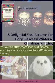 Choose from 100s of knitting patterns to download and make today. 8 Delightful Free Patterns For Cozy Peaceful Winter Christmas Knitting Knitting For Charity