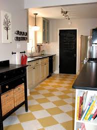Select a bright red ceramic or vinyl tile to add a pop of warm color to the room. 30 Beautiful Examples Of Kitchen Floor Tile