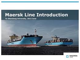 maersk line ppt template