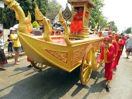 In Luang Prabang Laos Lao New Year Is Drenched In Color And Water Lao New Year Luang Prabang Laos