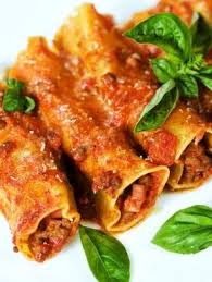 Recette De Cannelloni Au Boeuf Et A La Tomate Recette De Cannelloni Recettes De Cuisine Cannelloni