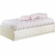 This bed provides space saving storage for even the smallest bedroom. Espresso Twin Xl Matea S Platform Storage Bed With 3 Drawers Walmart Com Walmart Com