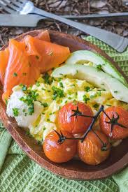 Best keto smoked salmon from keto smoked salmon plate — recipe — diet doctor.source image: Smoked Salmon Breakfast Bowl Living Chirpy