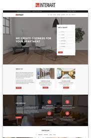 Interiart Interior Design Html Landing Page Template Interior Design Website Interior Design Software Boutique Interior Design