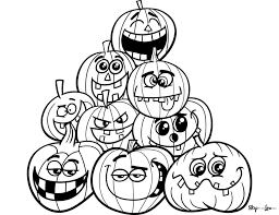 Carved pumpkin that is more familiar to be called as the jack o' lantern is an attribute that cannot be separated from halloween, a festive celebration that is always held in every 31st of october in every year. Pumpkin Coloring Pages Pumpkin Coloring Pages Halloween Pumpkin Coloring Pages Halloween Coloring
