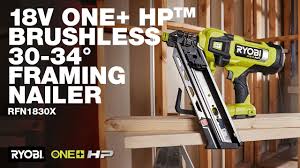 Ryobi One+ Hp 18V Brushless Cordless Airstrike 21° Framing Nailer (Tool  Only) With 21° Extended Capacity Magazine Pbl345B-A102Em211 - The Home Depot