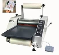 ‫آلة laminating صغيرة عالية الأداء لبطاقات العمل وصور الترقيم‬‎