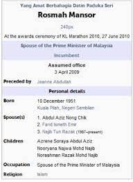 Abdul aziz nong chik 2. Anak Rosmah Riza Aziz Harumkan Nama Negara