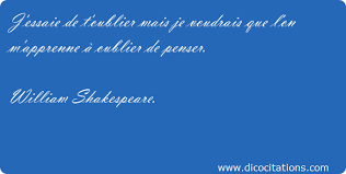 J Essaie De T Oublier Mais Je Voudrais Que L On M Apprenne A William Shakespeare