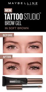 Tattoo Studio Waterproof Eyebrow Gel Creates Fuller Looking Definition That Last For Days Fill And Color You Eyebrow Gel Waterproof Eyebrow How To Do Eyebrows