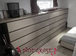 Conversion Of Malm 4 Drawer Dressers Into 5 Drawers Ikea Long Dresser Ike 4drawer Conversion Drawers In 2020 Malm Kommode Malm Kommode 4 Schubladen Kommode