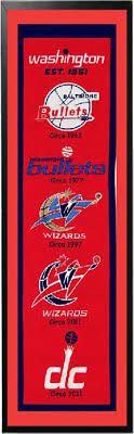 The washington wizards are an american professional basketball team based in washington, d.c. Washington Wizards Logo History Felt Banner 14 X 37