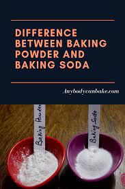 Difference Between Baking Soda And Baking Powder Baking Soda Baking Powder What Is Baking Soda Baking Powder Uses