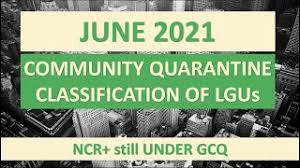 « qcpd clears pumaren of any health protocol violation in community pantry program. June 2021 Community Quarantine Classification Of Lgus Ncr Still Under Gcq Youtube