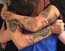 Louis tomlinson fetus + tattoos layouts like or reblog if you save Harry Louis Can You Explain The Tattoos That Larry Have I