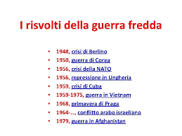 Mosca chiedeva al regime di mettere sotto scacco i ribelli islamisti che, a loro volta, erano riforniti dagli usa e dai paesi arabi del. La Guerra Fredda Bipolarismo Distensione Anni 80 Perch