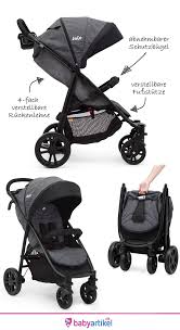 Du möchtest vom kinderwagen auf einen buggy wechseln und fragst dich, ab wann dein baby im buggy sitzen darf? Joie Litetrax 4 Buggy Sportwagen Lasst Sich Mit Einem Handgriff Ultraschnell Zusammenklappen Mit Seinen Vier V Sportwagen Retro Kinderwagen Kinder Wagen