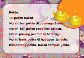 Bahan bacaan ― reading materials. Bahasa Malaysia Tahap 1 Bahan Bacaan Mudah