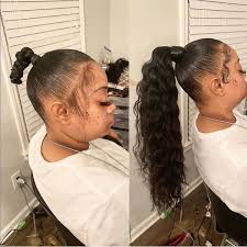 Pin By Queenbarbiee On Hairstyle Ponytail Hairstyles Ponytail Styles Weave Ponytail Hairstyles