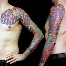 Colorful phoenix tattoo design for forearm. 50 Japanese Phoenix Tattoo Designs For Men Mythical Ink Ideas