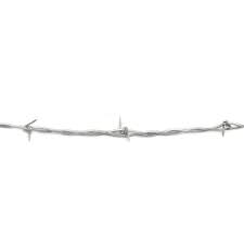 The utility wire features 4 points on each barb, and the 4 point barbed wire has a 12.5 gauge. Murdoch S Hutchison Western 12 5 Gauge Commercial Barb Wire