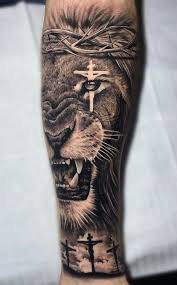 50 eye catching lion tattoos that ll make you want to get inked christian sleeve tattoo lion head tattoos lion tattoo sleeves