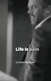 Life is pain #foryou #lifequotes