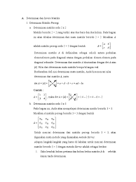 Maka dari itu, sudah seharusnya anda menguasai bagaiamana cara mencari matrik inverse terutama anda yang masih pelajar. Determinan Dan Invers Matriks Pdf