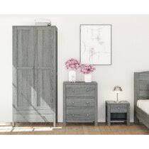What kind of furniture is in a grey bedroom? Grey Bedroom Furniture Sets Wayfair Co Uk