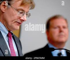 Jackson County State's Attorney Mike Wepsiec answers questions Friday, Aug.  31, 2007, in Carbondale, Ill., about the arrest of Timothy Krajcir in the  1982 strangling death of Deborah Sheppard, a Southern Illinois University  student from the Chicago area. At ...