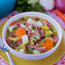 Leftover Corned Beef and Cabbage Soup Recipe