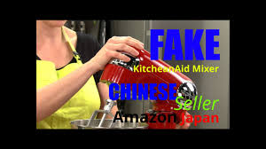 Check spelling or type a new query. China Manufactured Counterfeit Kitchenaid Mixer Scammer Alert Youtube