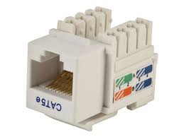 Cat5 and cat5e are very similar cables, however cat5e offers better quality especially on longer runs. Monoprice Cat5e Punch Down Keystone Jack White Monoprice Com
