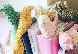 Maybe you would like to learn more about one of these? Knitted Bookmark Birds Free Knitting Pattern