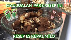 Resep Enak Mudah Membuat Es Kepal Milo 3 In 1 Spesial 307 Youtube