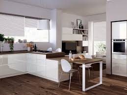 Indigenous cuisine is a type of cuisine that is based on the preparation of cooking recipes with products obtained from native species of a specific area. Une Cuisine Avec Table Integree 4 Idees A Piquer Joli Place Cuisines Design Idee Deco Cuisine Table Cuisine