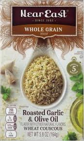 Drizzle each garlic head with 2 tsp of olive oil each, coating the heads evenly. Near East Whole Grain Roasted Garlic Olive Oil Wheat Couscous 072251530216 164g 5 8 Oz 2 49 Osm Food Beverage More