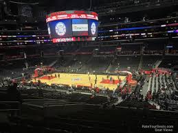 staples center premier 3 clippers lakers rateyourseats com