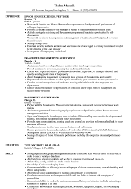 Housekeeping Manager Resume Skills September 2021