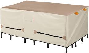 We make quality covers for any item, made to your measurements. Buy Porch Shield Patio Table Cover Waterproof Outdoor Dining Table And Chairs Furniture Set Cover Rectangular 108 X 70 Inch Light Tan Khaki Online In Italy B07tkkh8p5