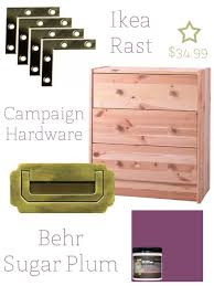 Quickly mounted to any drawer's. Ikea Rast Turned Campaign Chest Ikea Hackers